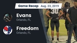Recap: Evans  vs. Freedom  2019