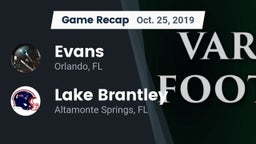 Recap: Evans  vs. Lake Brantley  2019