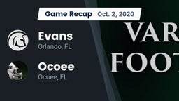 Recap: Evans  vs. Ocoee  2020