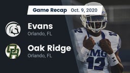 Recap: Evans  vs. Oak Ridge  2020