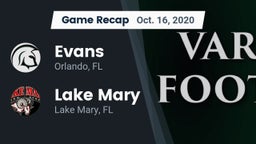 Recap: Evans  vs. Lake Mary  2020