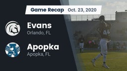 Recap: Evans  vs. Apopka  2020
