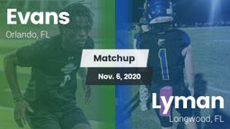 Matchup: Evans  vs. Lyman  2020