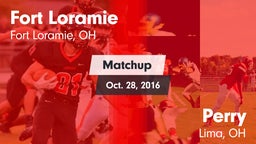 Matchup: Fort Loramie High vs. Perry  2016