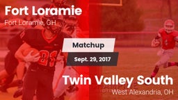 Matchup: Fort Loramie High vs. Twin Valley South  2017
