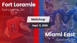 Matchup: Fort Loramie High vs. Miami East  2020