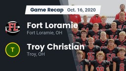 Recap: Fort Loramie  vs. Troy Christian  2020