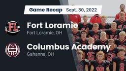 Recap: Fort Loramie  vs. Columbus Academy  2022