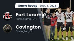 Recap: Fort Loramie  vs. Covington  2023