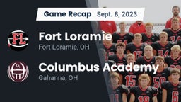 Recap: Fort Loramie  vs. Columbus Academy  2023