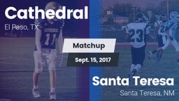 Matchup: Cathedral High Schoo vs. Santa Teresa  2017