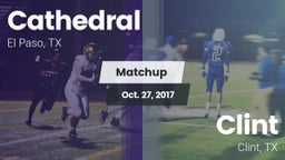 Matchup: Cathedral High Schoo vs. Clint  2017