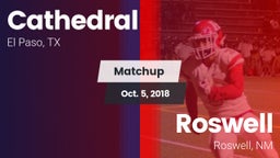 Matchup: Cathedral High Schoo vs. Roswell  2018