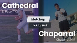 Matchup: Cathedral High Schoo vs. Chaparral  2018