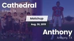 Matchup: Cathedral High Schoo vs. Anthony  2019