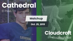 Matchup: Cathedral High Schoo vs. Cloudcroft  2019