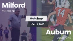 Matchup: Milford  vs. Auburn  2020
