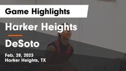 Harker Heights  vs DeSoto  Game Highlights - Feb. 28, 2023