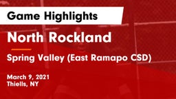North Rockland  vs Spring Valley  (East Ramapo CSD) Game Highlights - March 9, 2021