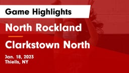 North Rockland  vs Clarkstown North  Game Highlights - Jan. 18, 2023