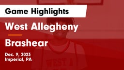 West Allegheny  vs Brashear  Game Highlights - Dec. 9, 2023