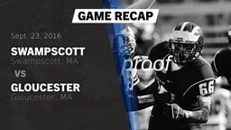 Recap: Swampscott  vs. Gloucester  2016