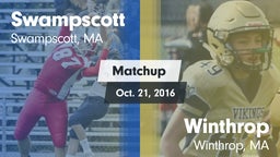 Matchup: Swampscott High vs. Winthrop 2016