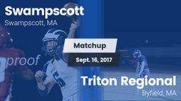 Matchup: Swampscott High vs. Triton Regional  2017