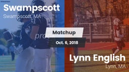 Matchup: Swampscott High vs. Lynn English  2018