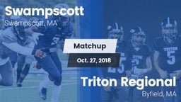 Matchup: Swampscott High vs. Triton Regional  2018