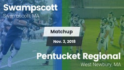 Matchup: Swampscott High vs. Pentucket Regional  2018