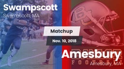 Matchup: Swampscott High vs. Amesbury  2018