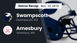 Recap: Swampscott  vs. Amesbury  2018