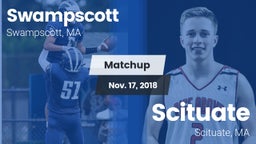 Matchup: Swampscott High vs. Scituate  2018