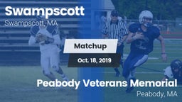 Matchup: Swampscott High vs. Peabody Veterans Memorial  2019