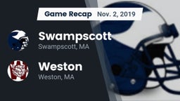 Recap: Swampscott  vs. Weston 2019