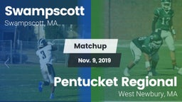 Matchup: Swampscott High vs. Pentucket Regional  2019