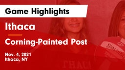 Ithaca  vs Corning-Painted Post  Game Highlights - Nov. 4, 2021