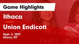 Ithaca  vs Union Endicott Game Highlights - Sept. 6, 2022