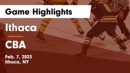 Ithaca  vs CBA Game Highlights - Feb. 7, 2023