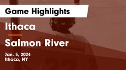 Ithaca  vs Salmon River Game Highlights - Jan. 5, 2024