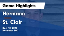 Hermann  vs St. Clair Game Highlights - Dec. 18, 2020