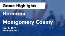 Hermann  vs Montgomery County  Game Highlights - Jan. 3, 2019