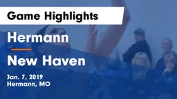 Hermann  vs New Haven  Game Highlights - Jan. 7, 2019