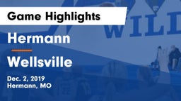 Hermann  vs Wellsville Game Highlights - Dec. 2, 2019
