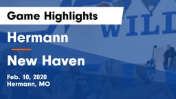 Hermann  vs New Haven  Game Highlights - Feb. 10, 2020
