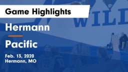 Hermann  vs Pacific  Game Highlights - Feb. 13, 2020