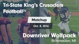 Matchup: Tri-State Christian vs. Downriver Wolfpack 2016