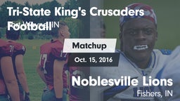 Matchup: Tri-State Christian vs. Noblesville Lions 2016