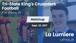 Matchup: Tri-State Christian vs. La Lumiere  2017